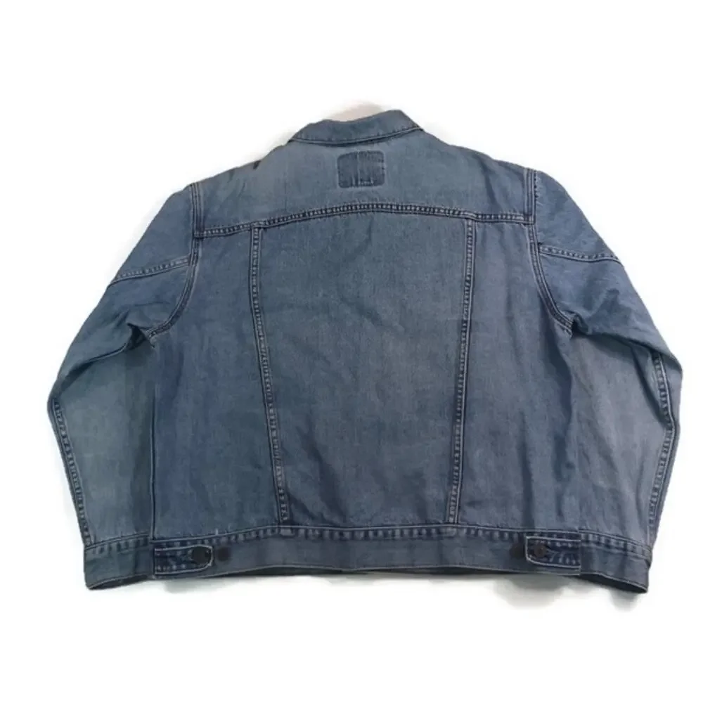 Levi Vintage Trucker Jean Jacket GUC  Size XL    W42
